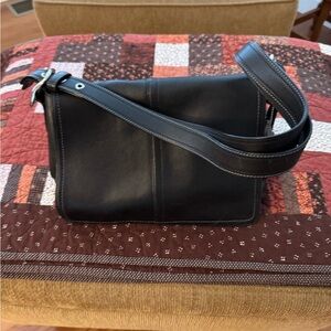 Coach Black Shoulder Bag